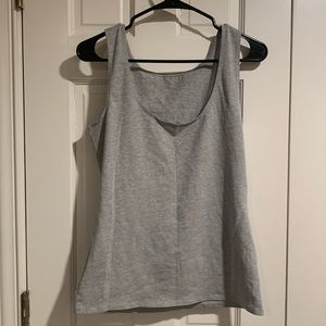 Boston Proper Gray Tank Top